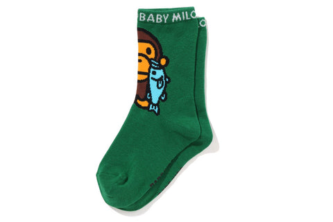 BABY MILO BLACK BASS SOCKS