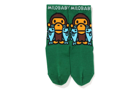 BABY MILO BLACK BASS SOCKS