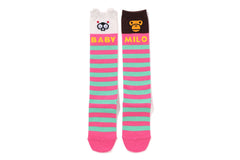 HOOP BABY MILO ANIMAL EAR SOCKS