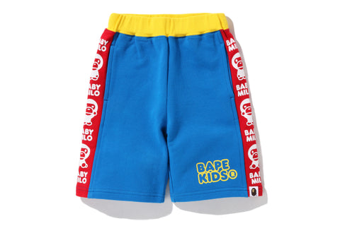 BABY MILO COLOR BLOCK SWEAT SHORTS