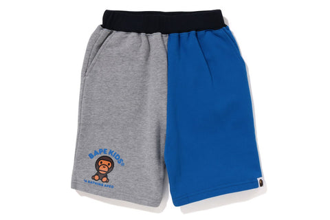 BABY MILO COLOR BLOCK SWEAT SHORTS