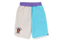 BABY MILO COLOR BLOCK SWEAT SHORTS