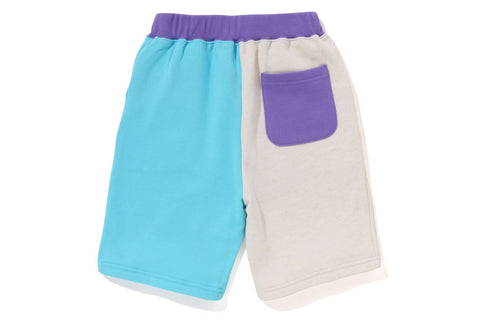 BABY MILO COLOR BLOCK SWEAT SHORTS