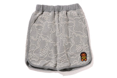 NEON CAMO JACQUARD BABY MILO SHORTS