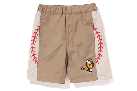 BABY MILO BASEBALL CLIMBING SHORTS