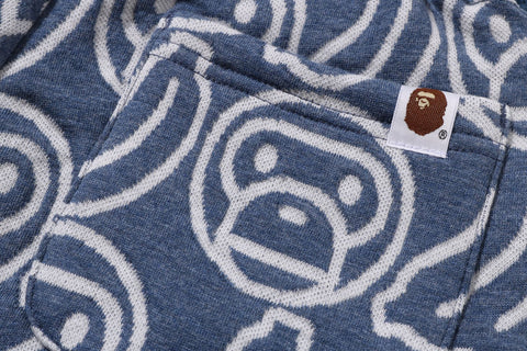 BANANA MILO KNIT JACQUARD SHORTS