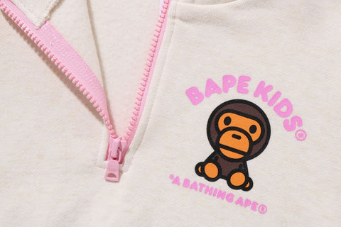 BABY MILO HALF ZIP SWEATSHIRT