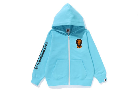 BABY MILO PATCH ZIP HOODIE