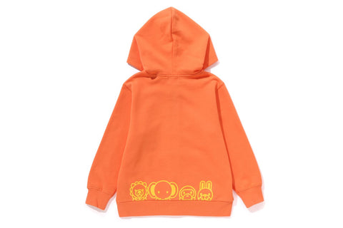 BABY MILO FRIENDS ZIP HOODIE