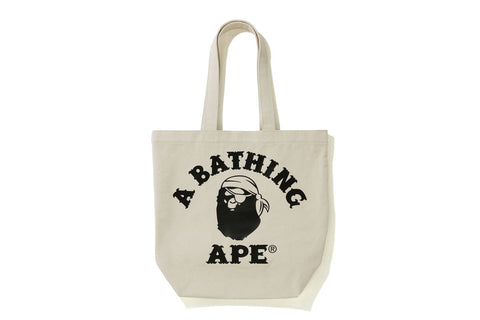 APE PIRATE COLLEGE TOTE BAG