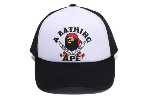 APE CROSSBONE COLLEGE MESH CAP