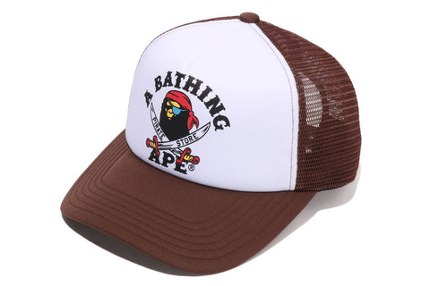 APE CROSSBONE COLLEGE MESH CAP