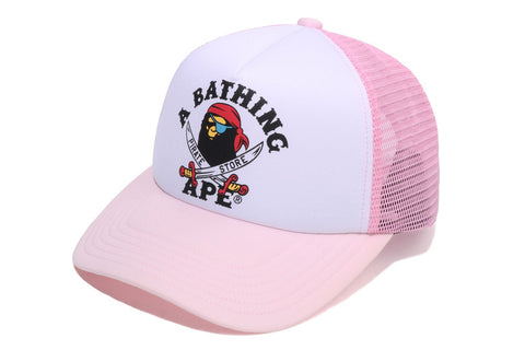 APE CROSSBONE COLLEGE MESH CAP