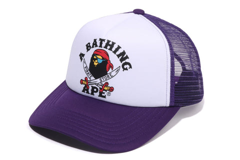 APE CROSSBONE COLLEGE MESH CAP