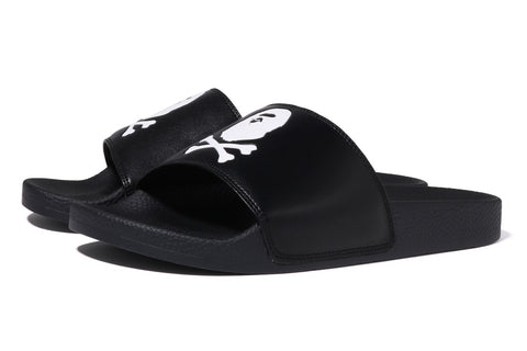 APE CROSSBONE SLIDE SANDALS