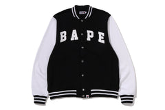 APE PIRATE SWEAT VARSITY JACKET