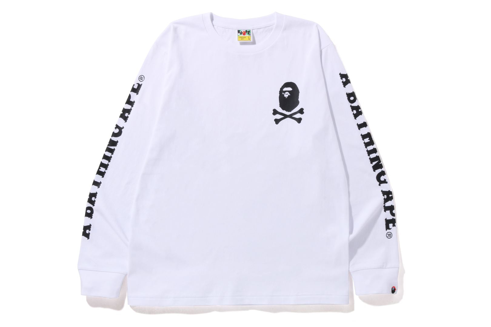 トップス APE CROSSBONE LS TEE 2XL APE CROSSBONE LS TEE M | bapepirate.com