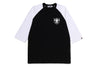 CROSSBONE EMBLEM RAGLAN 3/4 SLEEVE TEE