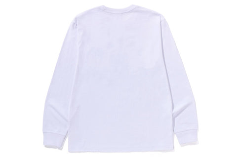APE CROSSBONE COLLEGE LS TEE