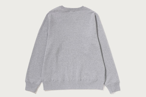 APE CROSSBONE COLLEGE CREWNECK SWEATSHIRT