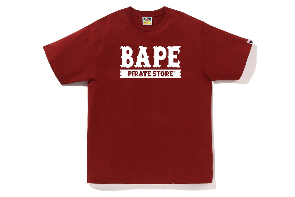 BIG APE CROSSBONE COLLEGE TEE | bapepirate.com