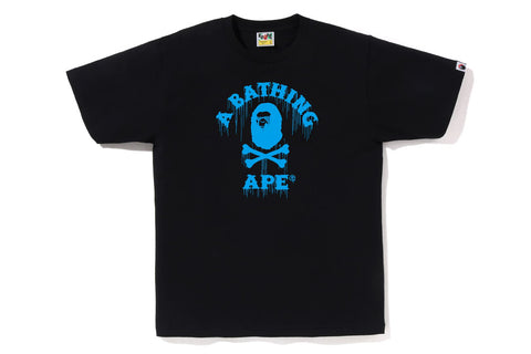 DRIP APE CROSSBONE COLLEGE TEE