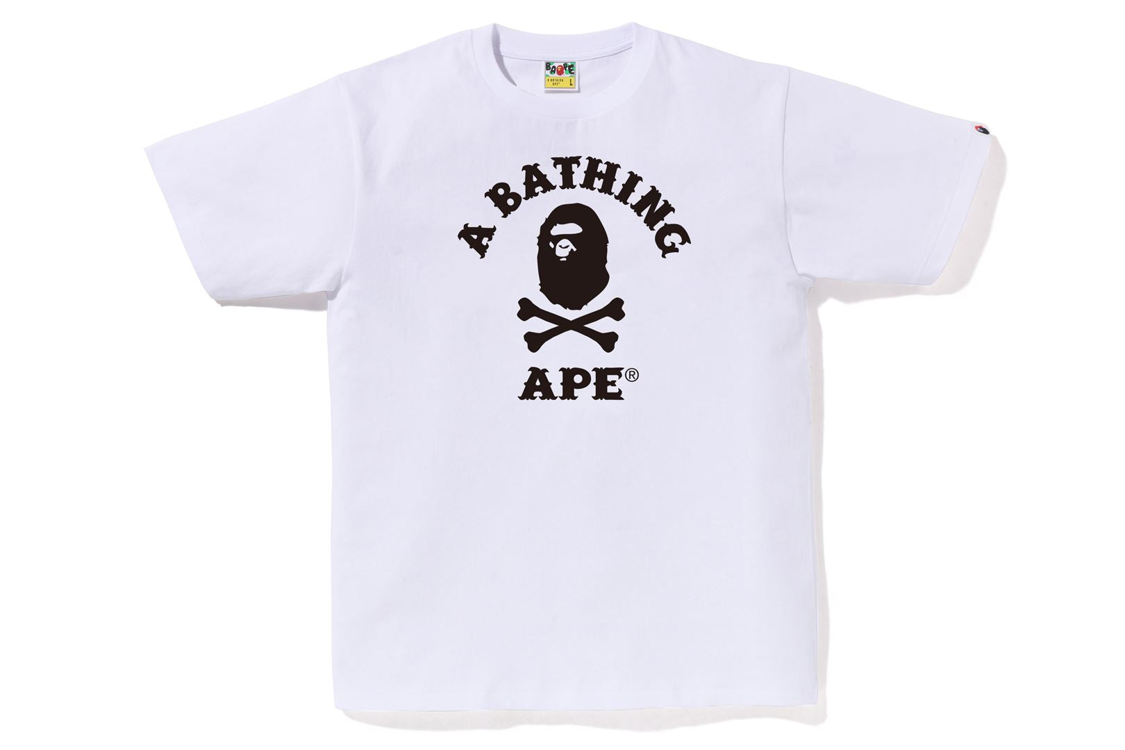 BAPE A Bathing Ape Crossbone L/S Tee Black Men's - FW22 - US