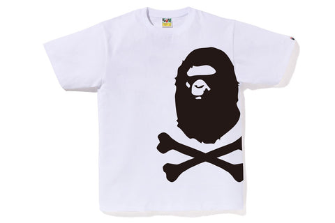 BIG APE CROSSBONE PIGMENT PRINT TEE
