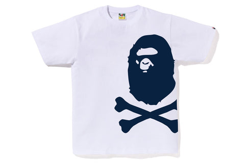 BIG APE CROSSBONE PIGMENT PRINT TEE