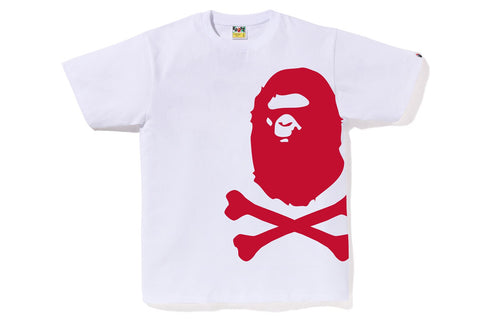 BIG APE CROSSBONE PIGMENT PRINT TEE