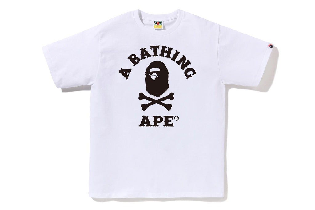APE CROSSBONE COLLEGE TEE