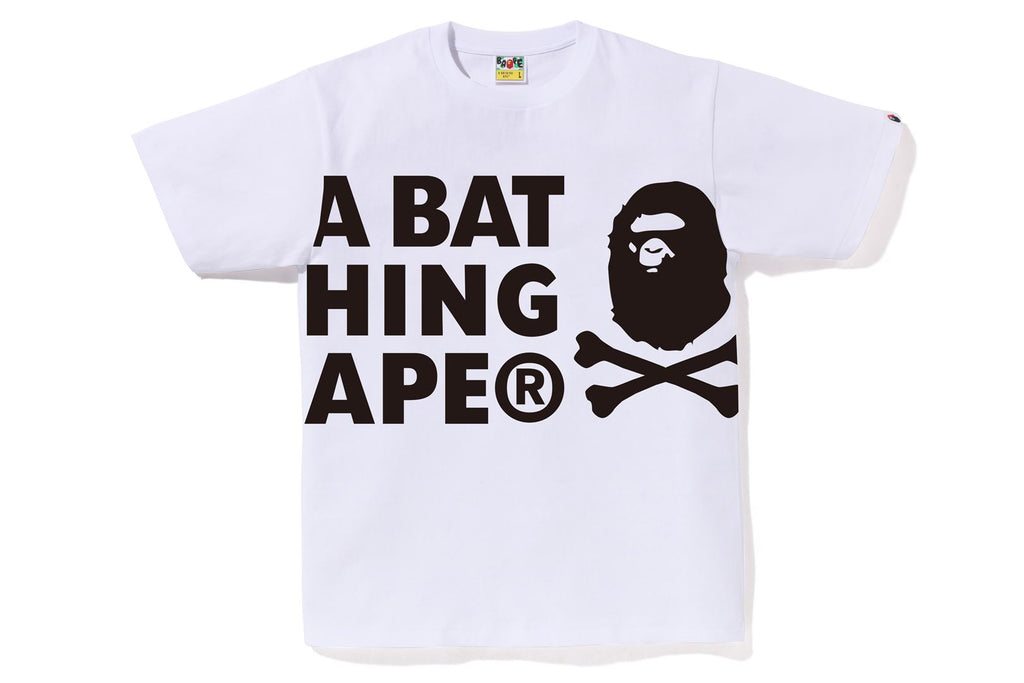 A BATHING APE CROSSBONE TEE