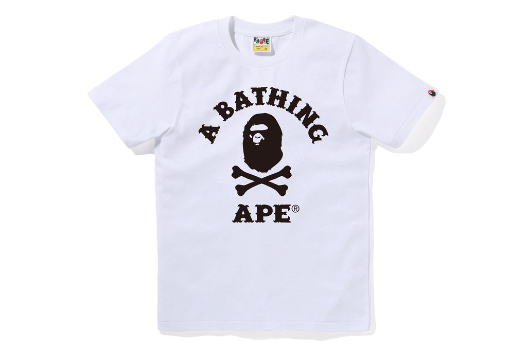 APE CROSSBONE COLLEGE TEE