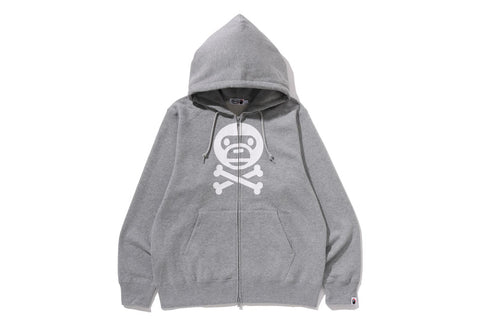 MILO CROSSBONE ZIP HOODIE