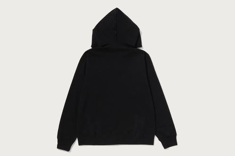 APE CROSSBONE ONE POINT ZIP HOODIE