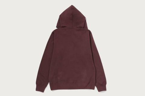 APE CROSSBONE ONE POINT ZIP HOODIE