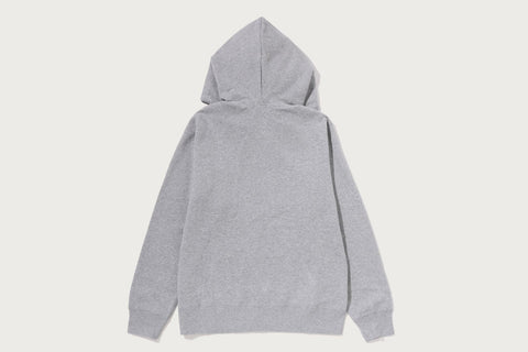APE CROSSBONE ONE POINT ZIP HOODIE
