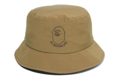 MR.BATHING APE EMBROIDERY LOGO HAT