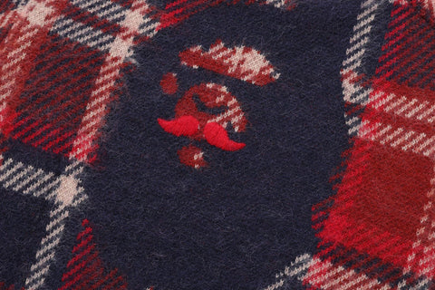 MR.BATHING APE CHECK SWEATER