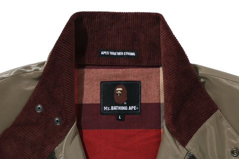 MR.BATHING APE HARRINGTON JACKET