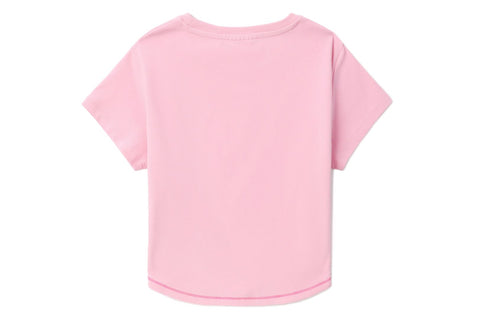 ROUND HEM GRAPHIC SLIM CUT TEE