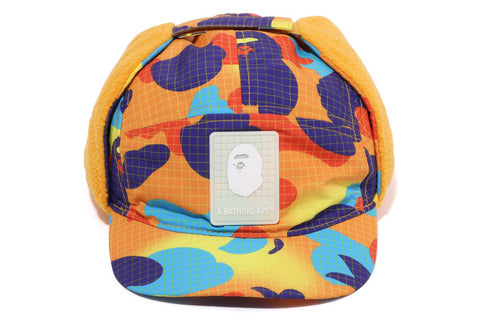GRID CAMO PADDED EARMUFFS CAP