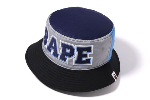 BAPE COLOR BLOCK BUCKET HAT