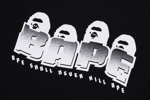 ABC CAMO BAPE LAYERED L/S TEE