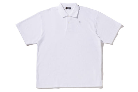 APE HEAD TOWELLING RELAXED FIT POLO