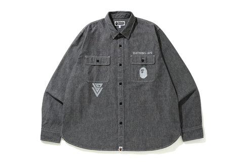 CHAMBRAY RELAXED SHIRT