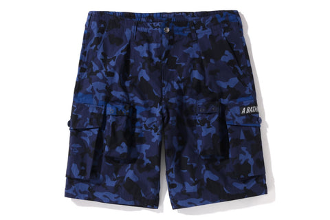 SAND CAMO MULTI POCKET WIDE FIT SHORTS