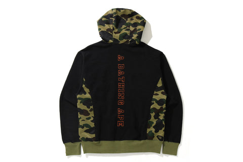 1ST CAMO MILITARY RELAXED FIT ZIP HOODIE