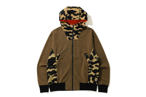 1ST CAMO MILITARY RELAXED FIT ZIP HOODIE