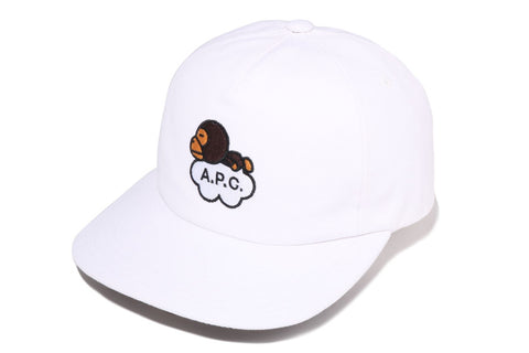 BAPE X A.P.C. MILO COTTON CAP